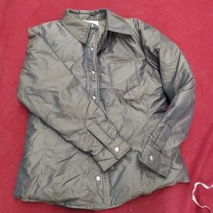 Bananan republic puffa shirt jacket